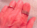 TIFFANY & Co. Diamond Ring Somerset Mesh Wide Band