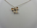 TIFFANY & Co Famous Bow Sterling Silver Pendant Ne