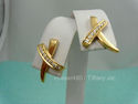 TIFFANY & Co Paloma Picasso 18K Gold  Diamond Sign