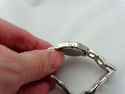 Fossil f2 Pink Face Silver Case & Band Stainless W