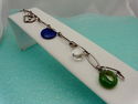 TIFFANY & Co Peretti Gemstone Charm Bracelet Lapis