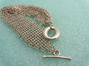 TIFFANY & Co Elsa Peretti Sevillana Mesh Toggle Br