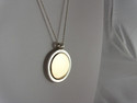 TIFFANY 18K Solid Gold Round Medallion Sterling Si