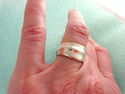 TIFFANY & Co. Nature Leaf  Ring Sz 5 Sterling Silv