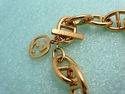 Gucci 107 Series G-Case Ladies Gold G Mariner Char