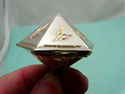 TIFFANY & Co  Bamboo Hexagon Pill Box Case / Neckl