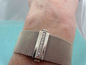 TIFFANY & Co Diamond Somerset Wide Mesh Bracelet $