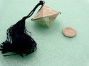 TIFFANY & Co  Bamboo Hexagon Pill Box Case / Neckl