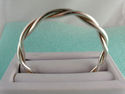 TIFFANY & Co.  Intertwined Twist Bangle Bracelet V