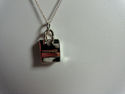 Authentic Tiffany & Co. Shopping Bag Charm Pendant