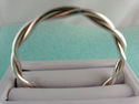 TIFFANY & Co.  Intertwined Twist Bangle Bracelet V