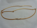 Diamond Solitaire Necklace .25ct. 14K YG Choker St