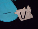 TIFFANY Sterling Silver Retired Airplane Bookmark 