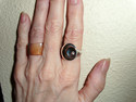 TIFFANY & Co Frank Gehry Sheer Agate Torque Ring -