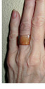 TIFFANY & Co Frank Gehry Sheer Agate Torque Ring -