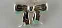 TIFFANY & Co. Famous Bow  VERY RARE- MINT  Sterlin
