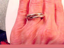 TIFFANY & Co. Interlocking Stacking Circles Band R