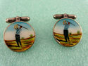 TIFFANY Co Hand-Painted Enamel, Porcelain Sterling