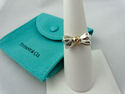TIFFANY & Co. 18K Gold & Sterling Silver Bow Ring 