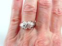TIFFANY & Co. 18K White Gold Signature X Kiss RARE