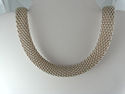 TIFFANY & Co. Chain Mesh Somerset Wide Choker Neck