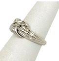 TIFFANY & Co. 18K White Gold Signature X Kiss RARE