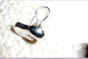ANGELA CUMMINGS Wide 3D Heart Earrings -RARE 80's-