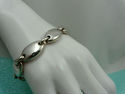 TIFFANY & Co RARE  Pebbles Oval Link Charm Bracele