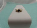 Genuine Lagos Caviar Ruby Cabachon 18K Gold & Ster