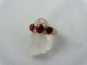 Pigeon Blood Ruby & Diamond Hand Engraved Gold Ban