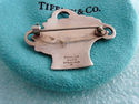TIFFANY & Co. Flower Basket Older Brooch Pin Sterl