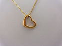 TIFFANY & Co. Elsa Peretti Gold Open Heart Pendant