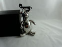 Gucci Silver Glass Teddy Bear Collectible Ornament
