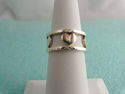 TIFFANY 5 Heart WIDE Band Ring - RARE Sterling Sil