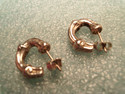 TIFFANY & Co. Bamboo Hoop Earrings - RARE, VINTAGE