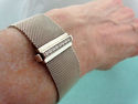 TIFFANY & Co Diamond Somerset Wide Mesh Bracelet $