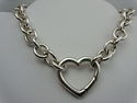 TIFFANY & Co. Versatile Open Heart Clasp Pendant N