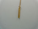  Gucci Lariat 18K 750 Gold MINT Pendant Necklace (