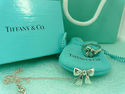TIFFANY & Co. Famous Bow Ring Sterling Silver w. P