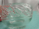 Tiffany & Co. Crystal Dolphin& Waves Bowl 5"