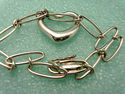 TIFFANY & Co. Open Heart Open Link Bracelet Sterli