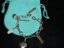 TIFFANY & Co. 1837 Charm Bracelet 5 Icons Sterling