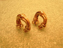 TIFFANY & Co. Bamboo Hoop Earrings - RARE, VINTAGE