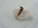 Pigeon Blood Ruby & Diamond Hand Engraved Gold Ban