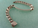 TIFFANY Men's I.D. Curb Link Solid Sterling Silver