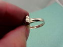 TIFFANY & Co. Bow Ring 18K Gold & Sterling Silver 
