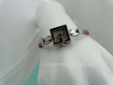 Authentic Gucci 64 Diamond Pave Face 102 Mini G Ca