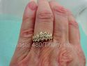 Estate Real Diamonds Anniversary Pyramid Ring Soli