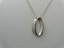 TIFFANY & Co. 3D Shadowed 'O' Shape Pendant Neckla