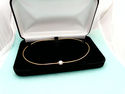 TIFFANY & Co & Diamond Platinum & 18K Ball Necklac